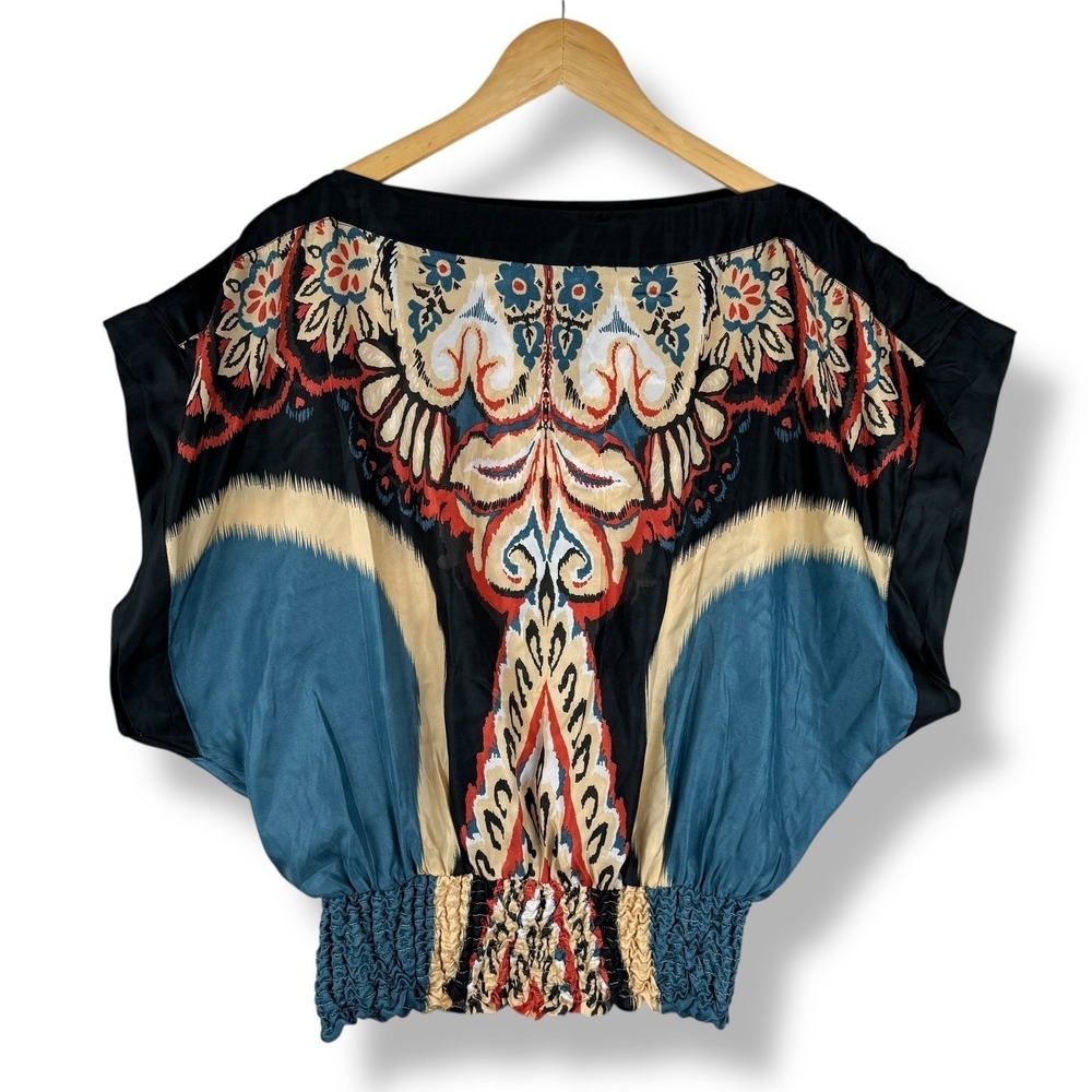 Rampage Batwing Top Womens Size Medium Boho Indie Funky Artsy Festival Y2K